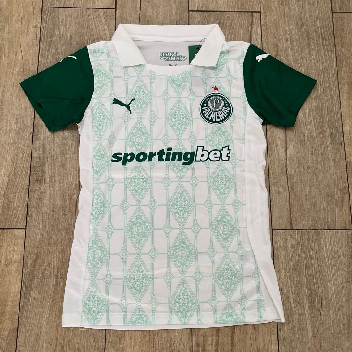 FEMININA PALMEIRAS BRANCA