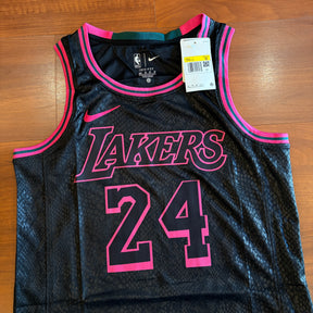 Jersey Lakers Black Mamba - 24 Kobe Bryant Rosa
