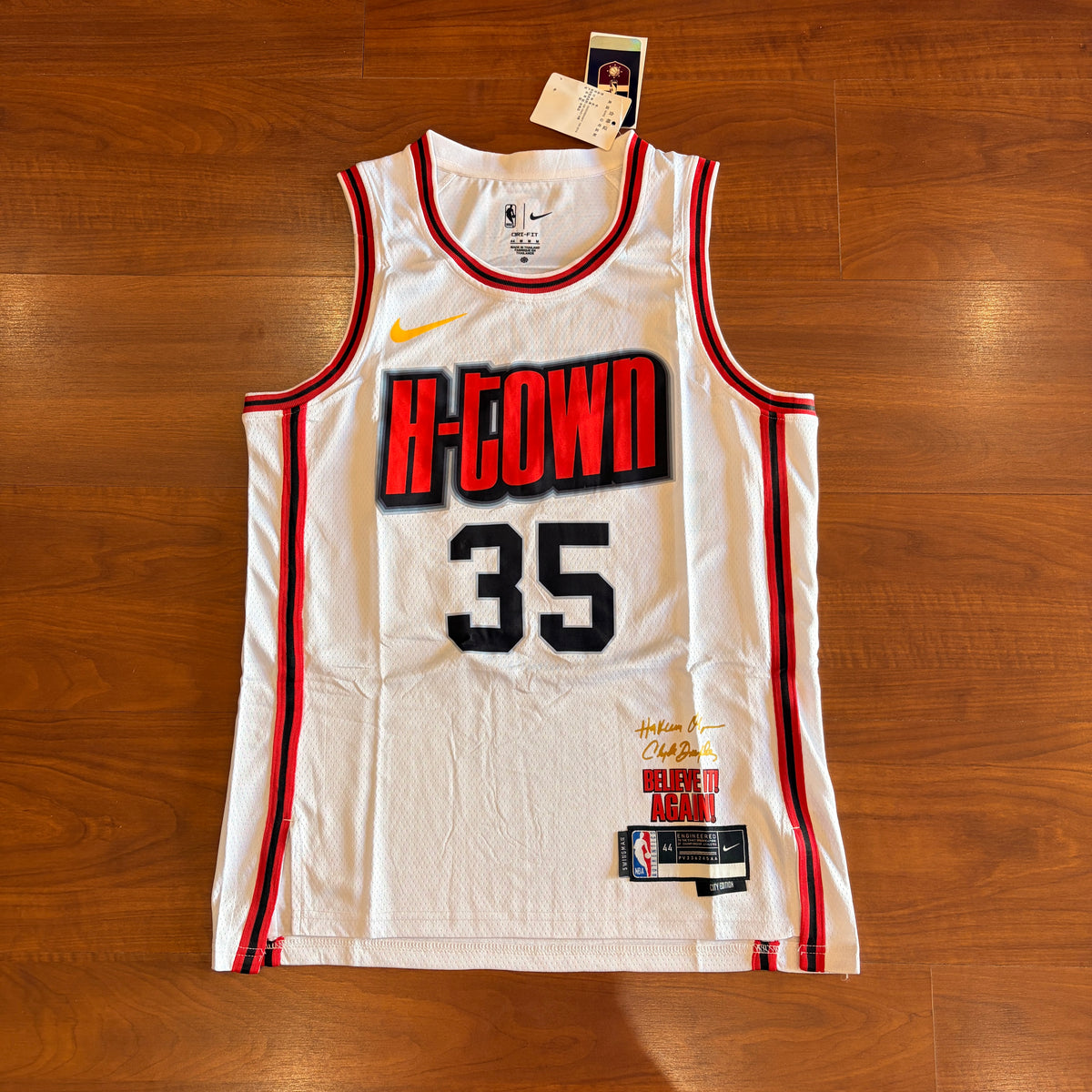 JERSEY Houston Rockets - 35 KEVIN DURANT BRANCA