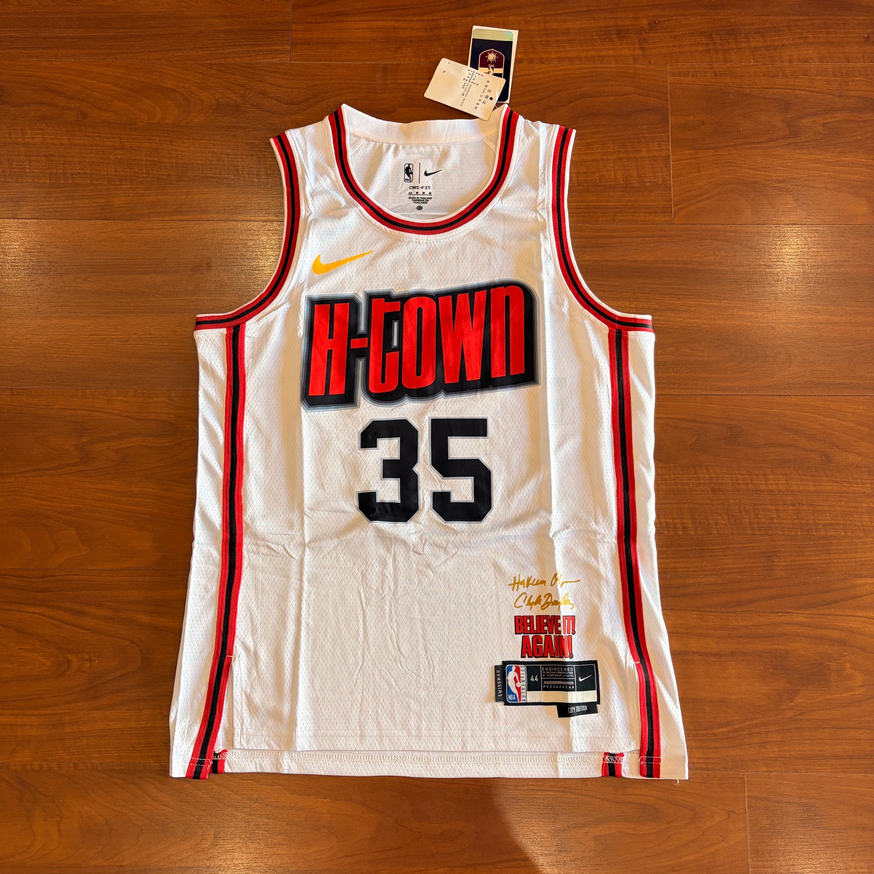JERSEY Houston Rockets - 35 KEVIN DURANT BRANCA