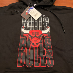MOLETOM CHICAGO BULLS PRETO