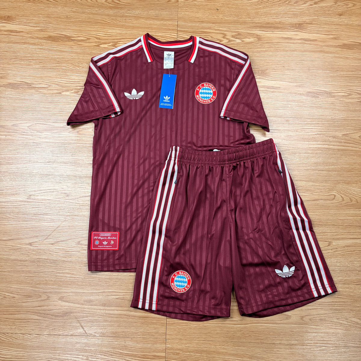 Bayern Müchen originals Conjunto Vinho