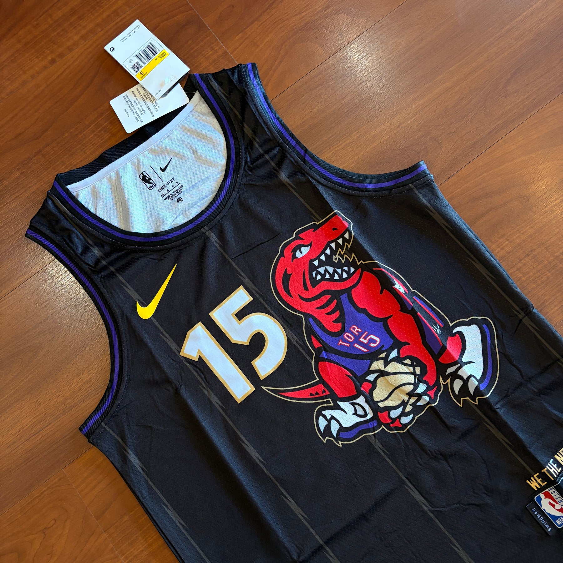 JERSEY Toronto Raptors - 15 Vince Carter