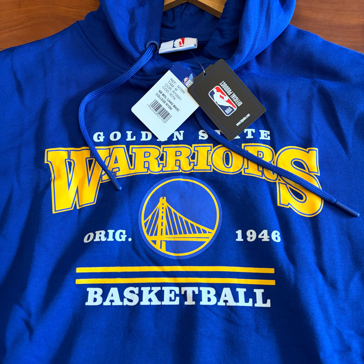 MOLETOM GOLDEN STATE AZUL