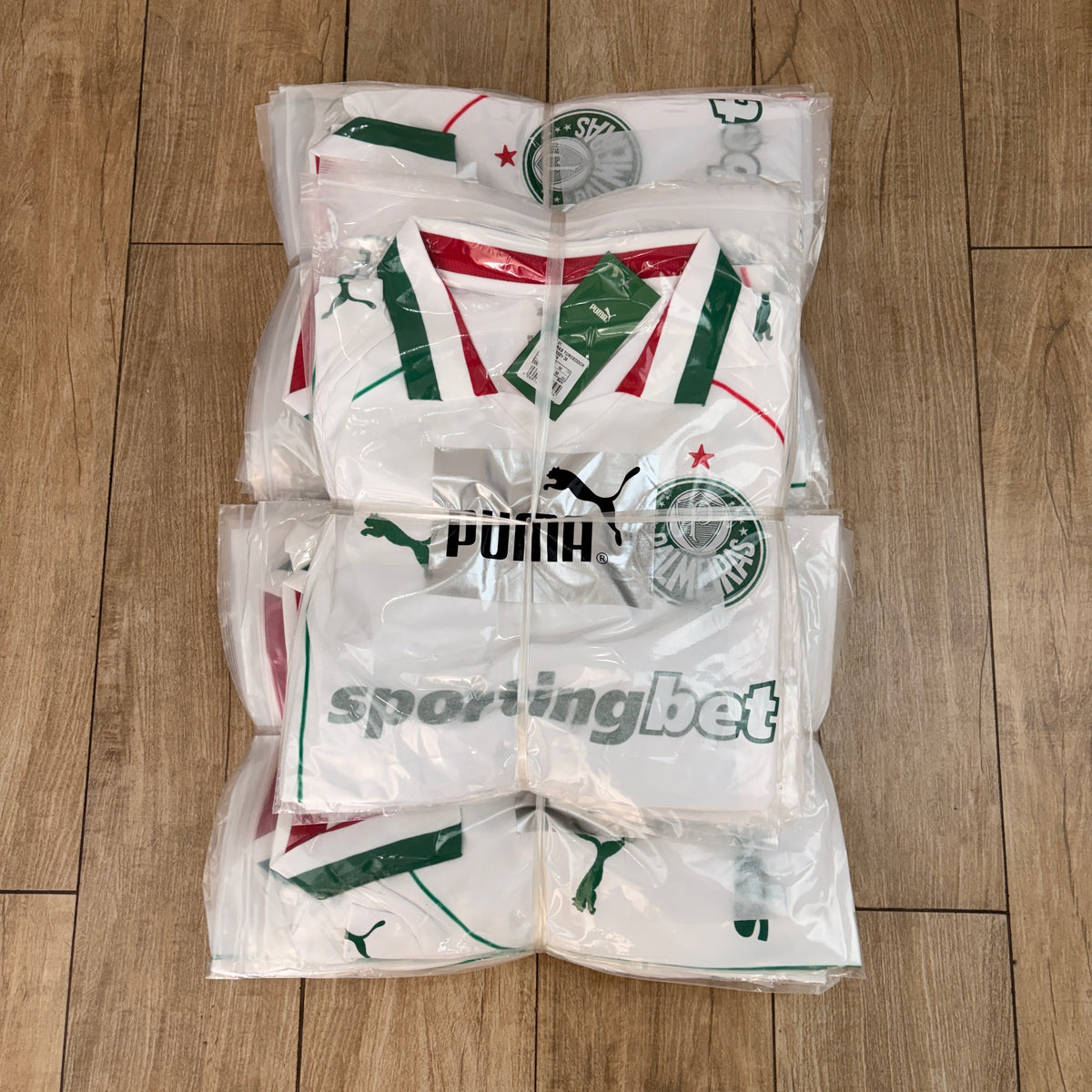 PALMEIRAS 2027 12 CAMISAS BRANCA