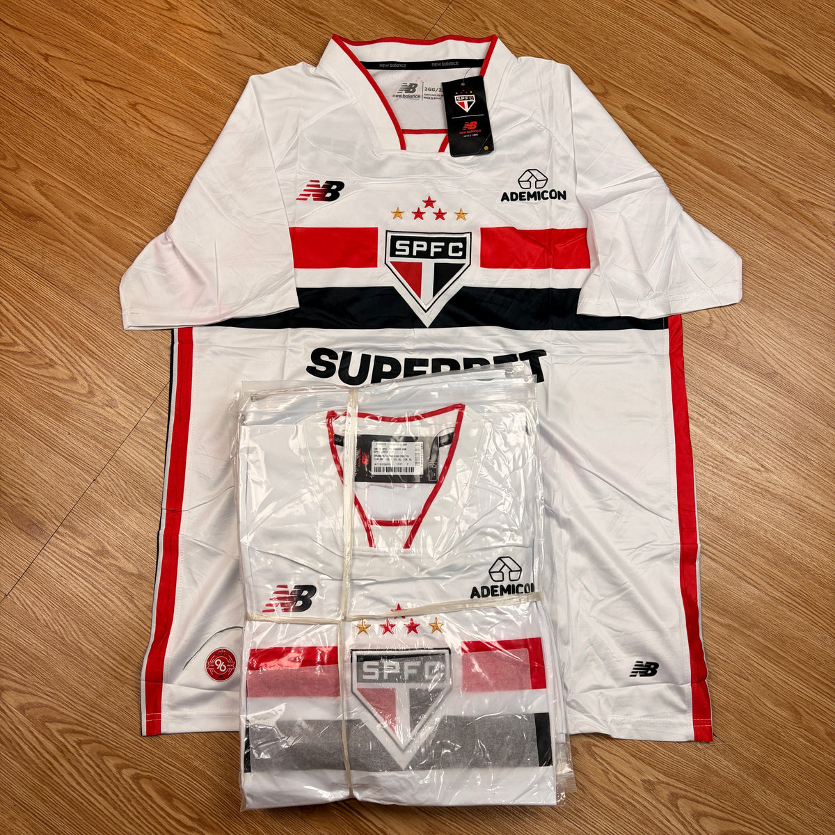 São Paulo Branca 10 Camisas